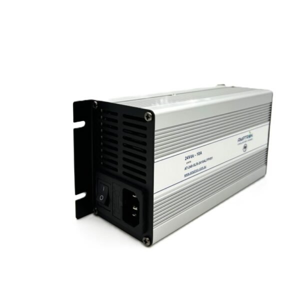AMPTRON AC-DC 24V 10A Lithium ​Battery Charger C/W XLR round Din Plug - Image 4
