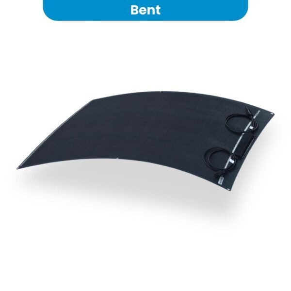 100W 12V Semi-Flexible Perc-Shingled Solar Panel with ETFE Coating - Image 2