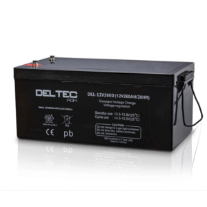 Deltec 12V 260Ah Standby AGM