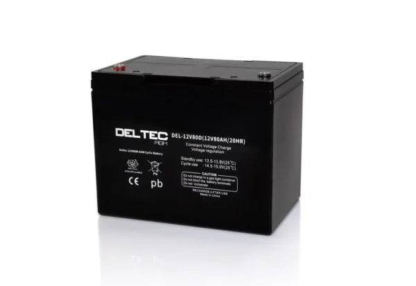 DEL-12V80D Standby AGM