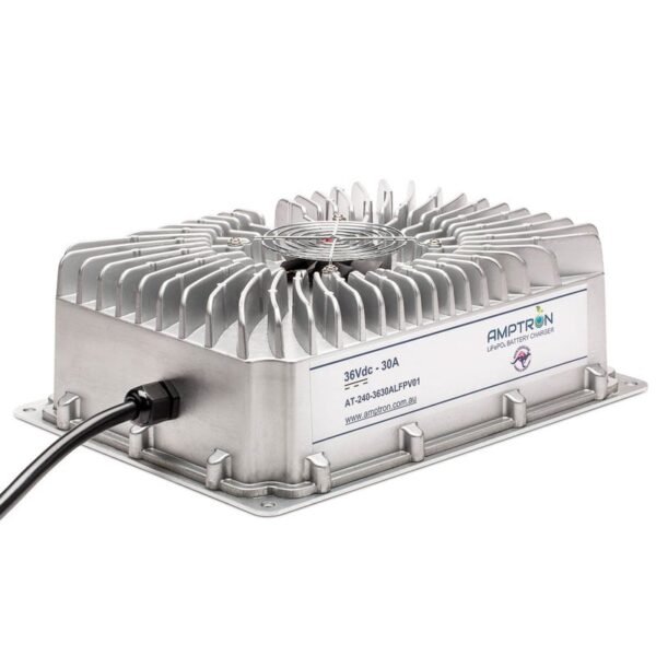 Amptron AC-DC IP65 36V 30A Lithium Battery Charger - Image 2