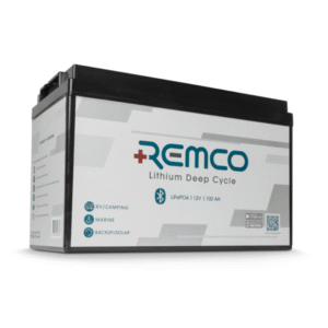 REMCO 12V 105AH LIFEPO4 DC GRP 27 M8 TERMINAL