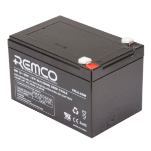REMCO 12V 12AH AGM Deep Cycle T2 TERMINAL