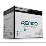REMCO 12V 75AH LIFEPO4 LITHIUM DC GRP 24 M8 TERMINAL