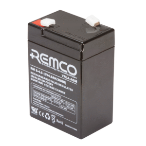 Remco 6V 4.5AH AGM Standby T1 Terminal
