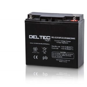 Deltec 12V 18Ah AGM Standby (M6 Terminal)