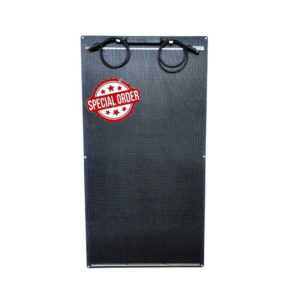 100W Narrow 12V Semi-Flexible Perc Shingled Solar Panels ETFE Coating
