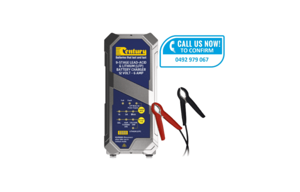 Century CC1206-XLi 12V 6A Lithium Charger