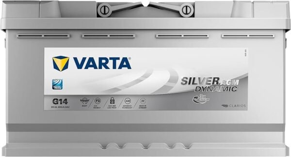 Varta DIN88H (A5) Silver Dynamic AGM