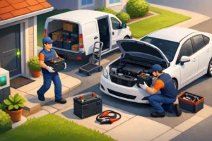 Car Battery Delivery and Installation at Home