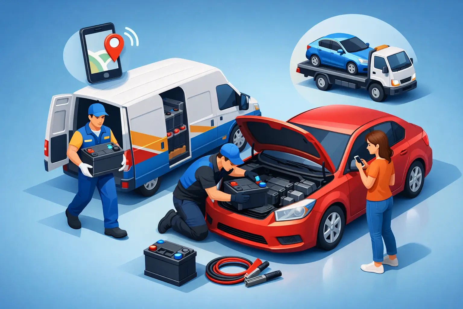 Who Will Deliver and Install a Car Battery?