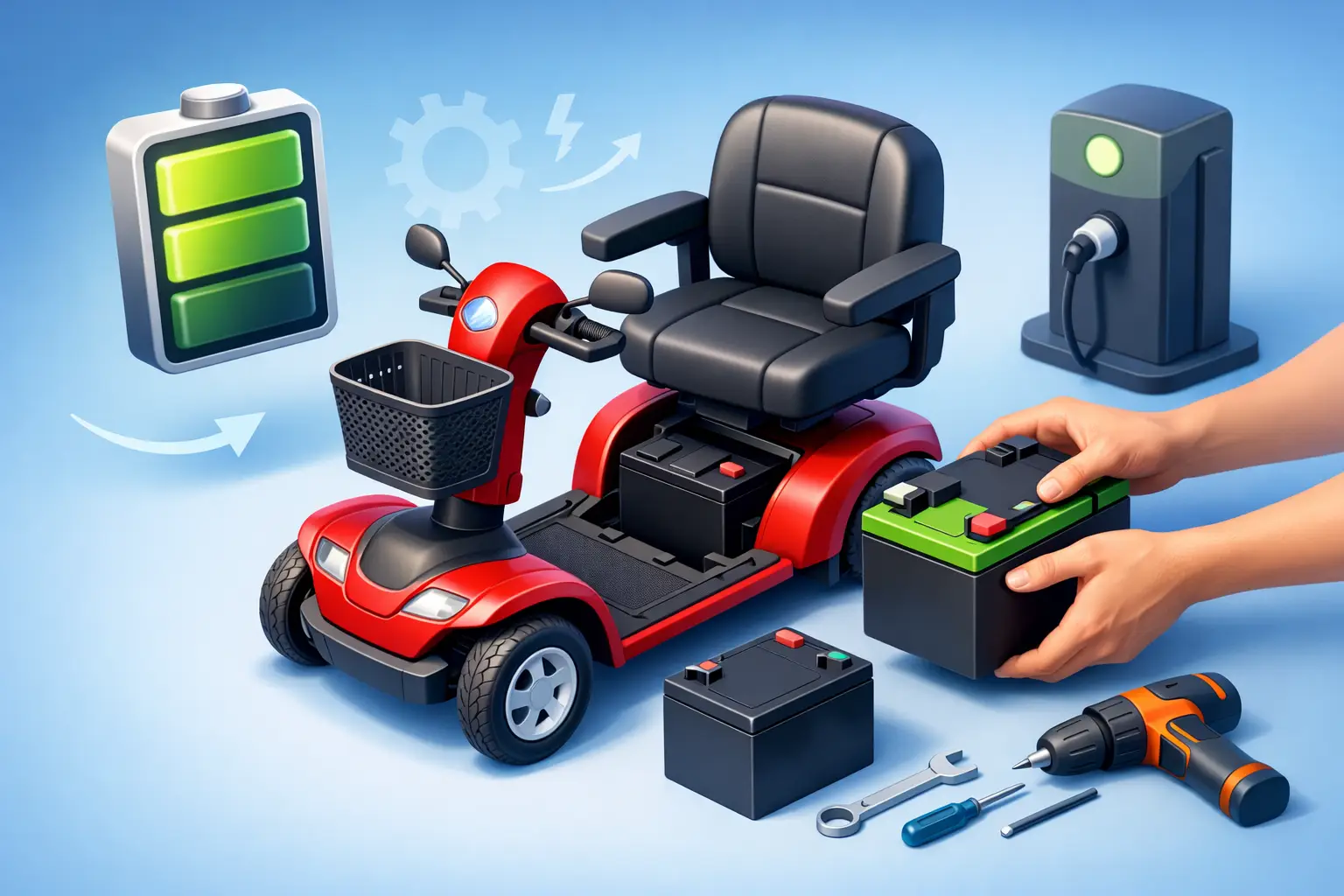 Mobility Scooter Battery Replacement Made Simple
