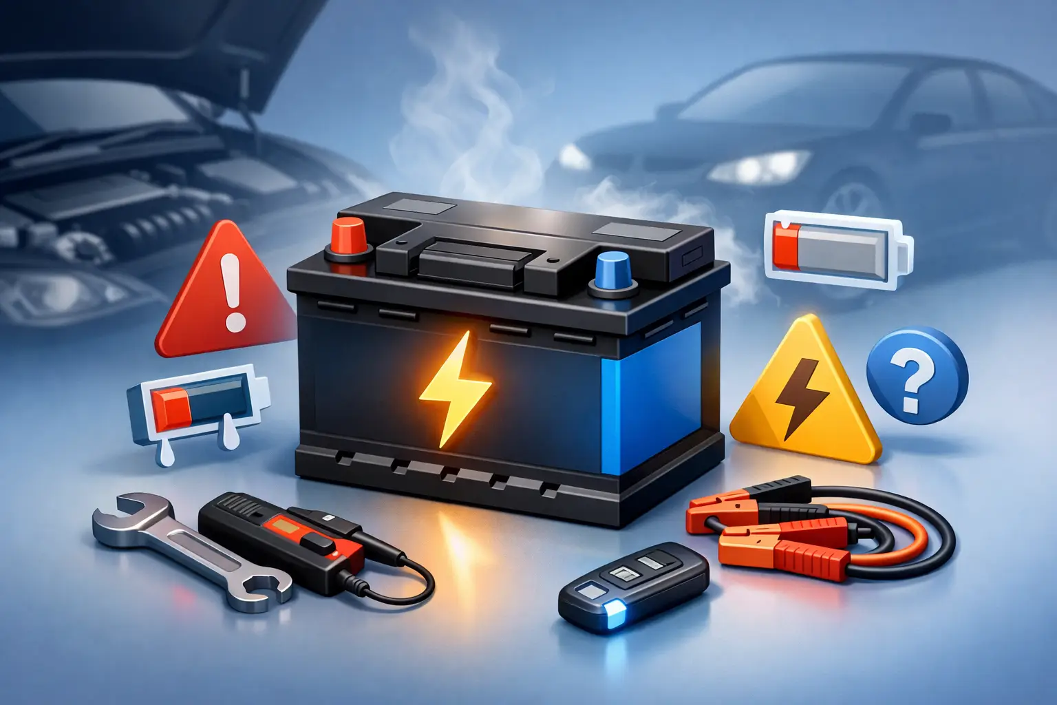 When Should a Car Battery Be Replaced? Signs
