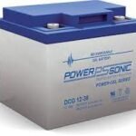 Power-Sonic Deep Cycle Gel Battery 12V 38Ah DCG1238