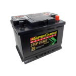 SuperCharge AGM Start Stop Car Battery MF55HSS (DIN55H)