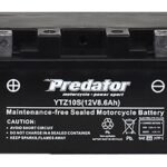 Predator Heavy Duty Motorcycle Battery YTZ10S