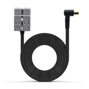 Amptron Anderson to DC7909 Cable, 1 meter length in white background with shadow and conntectors