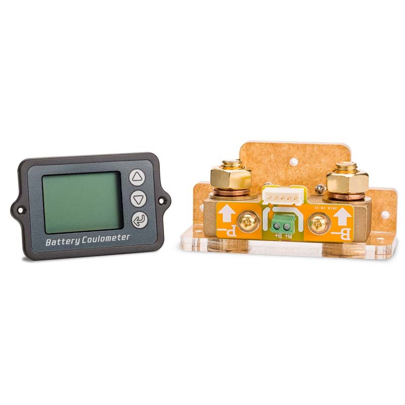100A Coulometer Battery Monitor with Shunt